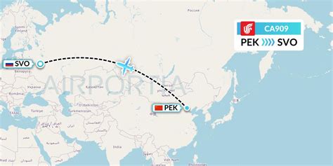 CA909 Flight Status Air China: Beijing to Moscow (CCA909) .